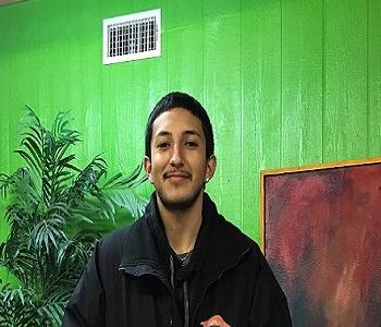 Caleb Ruiz, team member at SERVPRO of Midland